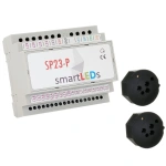 Sterownik schodowy LED SP23-P (Premium)  z 2 czujnikami ruchu - Zestaw