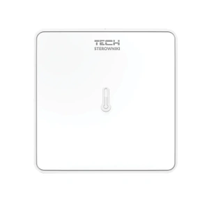 Czujnik temperatury pokojowy - przewodowy - C-7p - biały - TECH Sterowniki