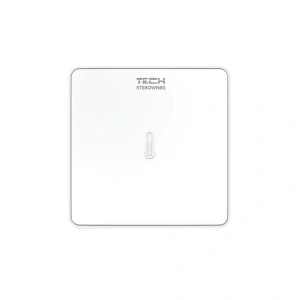  Czujnik temperatury podłogowy - bezprzewodowy 868MHz - C-8f - biały - TECH Sterowniki