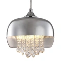 Lampa wisząca - LUNA chrom 1xE14 - ML3802