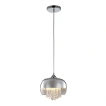 Lampa wisząca - LUNA chrom 1xE14 - ML3802