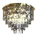 Lampa sufitowa - LUXURIA złoty 9xE14 - ML8884