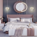 Lampa ścienna - LUXURIA złoty 2xE14 - ML8893 - realizacja