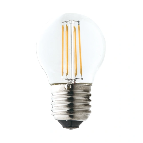 Żarówka dekoracyjna LED E27 G45 4W biała neutralna 4000K Filament - EKZF8009