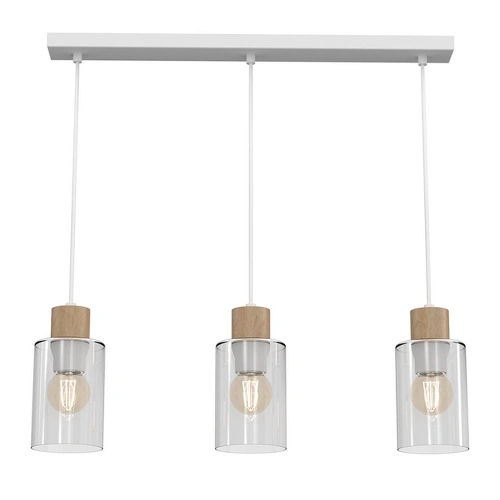 Lampa wisząca - MADERA biały 3xE27 - MLP8555