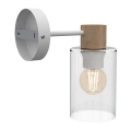 Lampa ścienna - MADERA biały 1xE27 - MLP8553