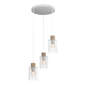 Lampa wisząca - MADERA biały 3xE27 - MLP8556