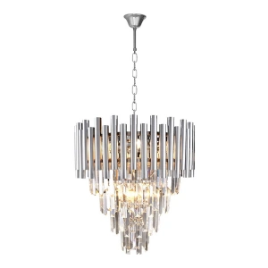 Lampa wisząca - MADISON chrom 9xE14  - ML5991