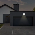 Naświetlacz LED FLUXI z czujnikiem ruchu PIR - 10W 120lm/W czarny - VT-4909-FC