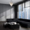 Lampa sufitowa - MADISON chrom 9xE14 - ML8805 - realizacja