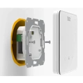 Regulator pokojowy z matrycą LED - bezprzewodowy 868MHz - R-8LED - biały - Sinum - Montaż