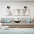 Lampa ścienna - MADISON chrom 2xE14 - ML6936 - realizacja
