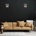 Lampa ścienna - MADISON chrom 2xE14 - ML6936 - realizacja