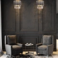 Lampa ścienna - MADISON chrom 2xE14 - ML6936 - realizacja