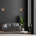 Lampa ścienna - MADISON złoty 2xE14 - ML6937 - realizacja