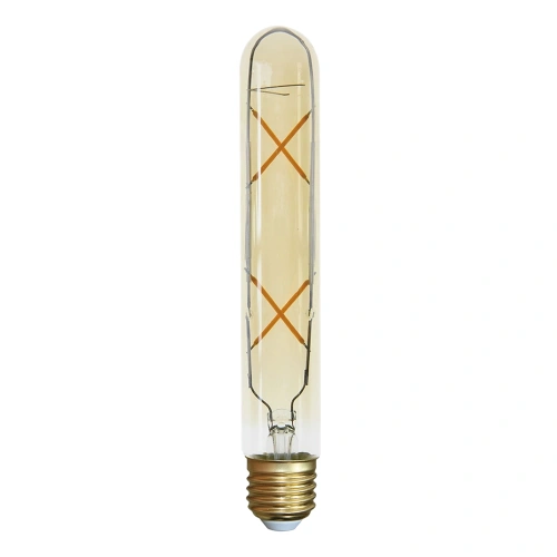 Żarówka dekoracyjna LED E27 T30 4W biała ciepła 2700K Filament - Amber - EKZF8018