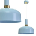 Lampa wisząca - MALMO niebieski 1xE27 - MLP6201