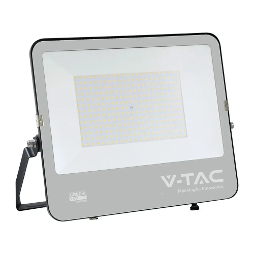 Naświetlacz LED URBIN - 200W 115lm/W czarny - VT-44201