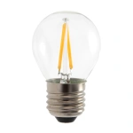 Żarówka dekoracyjna  LED E27 G45 5W neutralna 4000K - Filament - EKZF8963