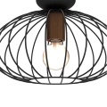 Lampa sufitowa - MERIDIANO czarny 1xE27 - MLP7958