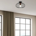 Lampa sufitowa - MERIDIANO czarny 1xE27 - MLP7958 - realizacja