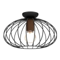 Lampa sufitowa - MERIDIANO czarny 1xE27 - MLP7958