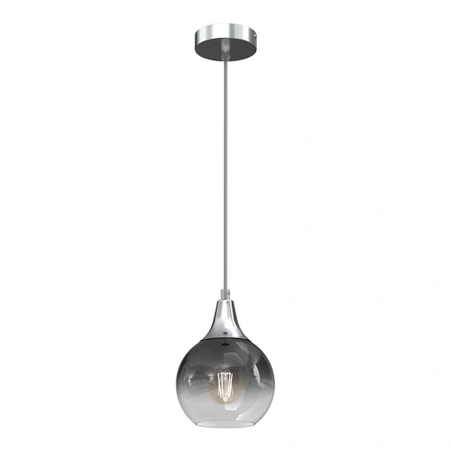 Lampa wisząca - MONTE srebrny fi 150 1xE27 - MLP8321
