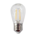 Żarówka dekoracyjna LED E27 ST45 1W biała ciepła 2700K - Filament - EKZF1050
