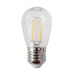 Żarówka dekoracyjna  LED E27 ST45 1W biała ciepła 2700K - Filament - EKZF1050