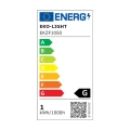 Żarówka dekoracyjna LED E27 ST45 1W biała ciepła 2700K - Filament - EKZF1050 - etykieta energetyczna