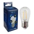 Żarówka dekoracyjna LED E27 ST45 1W biała ciepła 2700K - Filament - EKZF1050 - z opakowaniem