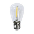 Żarówka dekoracyjna LED E27 ST45 0,5W biała ciepła 2700K - Filament - EKZF8123