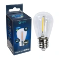 Żarówka dekoracyjna LED E27 ST45 0,5W biała ciepła 2700K - Filament - EKZF8123 - z opakowaniem