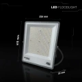 Naświetlacz LED 200W 3w1 CCT 82lm/W czarny - VT-44209CCT