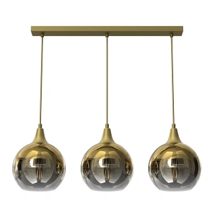 Lampa wisząca - MONTE złoty 3xE27 - MLP8402