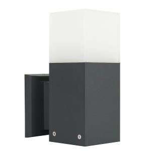Lampa elewacyjna 1x E27 - CUBE CB-K DG