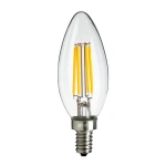 Żarówka dekoracyjna  LED E14 C35 5W biała ciepła 2700K - Filament - EKZF9137