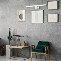 Lampa ścienna - PINTO biały 12W LED 50cm - ML8235 - realizacja