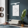 Lampa ścienna - PINTO biały 12W LED 50cm - ML8235 - realizacja