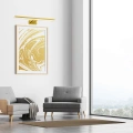 Lampa ścienna - PINTO złoty 12W LED 50cm - ML8238 - realizacja