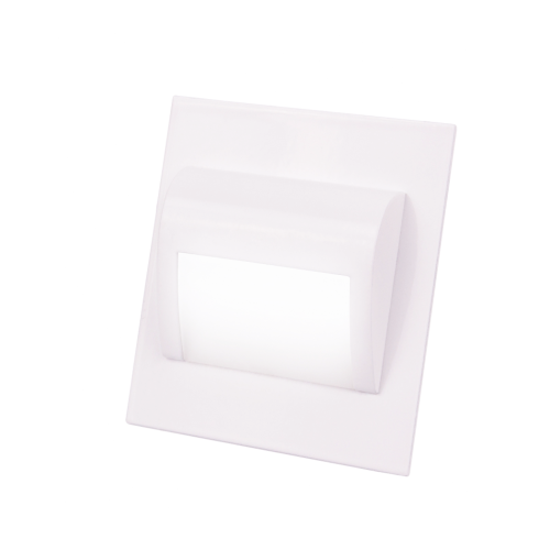 Oprawa schodowa dekoracyjna STEP LED - Biała - 1,4W - 4000K