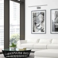 Lampa ścienna - PINTO chrom 12W LED 50cm - ML8237 - realizacja