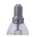 Żarówka dekoracyjna LED E14 4W neutralna 4000K - Filament - EKZF0964 - gwint