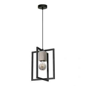 Lampa wisząca - RALPH czarny 1xE27 - MLP3710