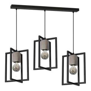 Lampa wisząca - RALPH czarny 3xE27 - MLP3712