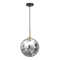Lampa wisząca - REFLEX czarny fi 250 - 1xE27 - MLP8414