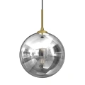 Lampa wisząca - REFLEX czarny fi 250 - 1xE27 - MLP8414