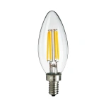 Żarówka dekoracyjna  LED E14 4W biała ciepła 2700K - Filament - EKZF990
