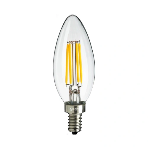 Żarówka dekoracyjna LED E14 4W biała ciepła 2700K - Filament - EKZF990