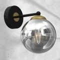 Lampa ścienna - REFLEX czarny - 1xE14 - MLP8412